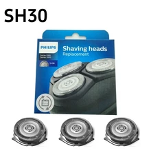 3Pcs Philips Norelco SH30 Replacement Heads Series 3000 2000 1000 Blades