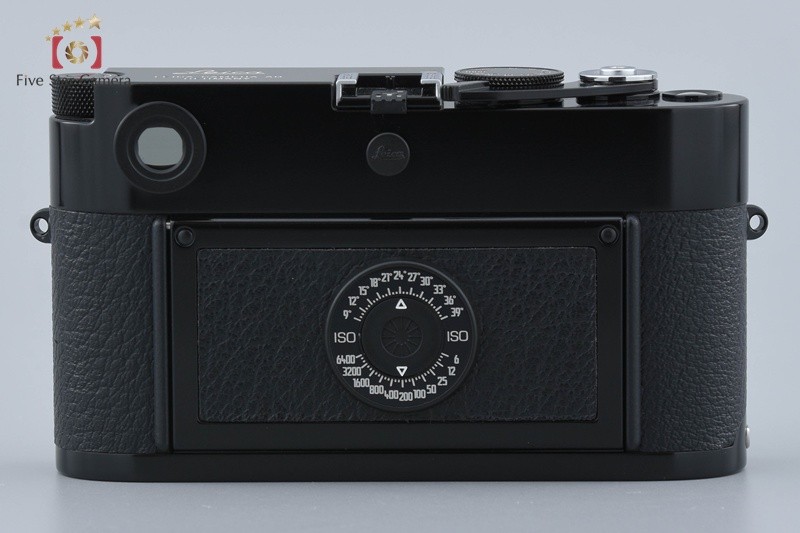 Leica M6 TTL 0.85 Black Paint NSH Limited to 400 Units Model Film