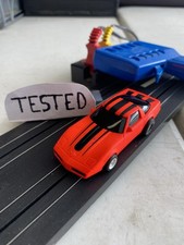 Slot Car Tyco 440X2 1985 Chevy Corvette C4 TESTED In Excellent Working Conditio