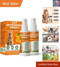 Cat Deterrent Spray, Citrus Spray for Cats, Anti-Scratch Anti-Marking for F...