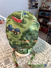Golf Tie Back Scrub Hat