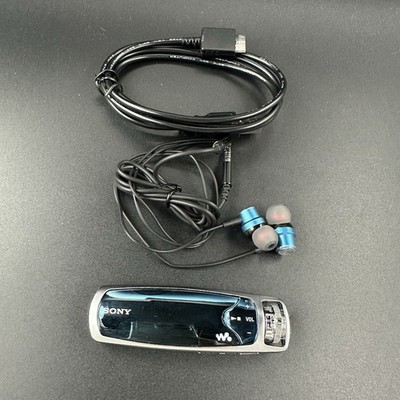 Sony NW-S605F Walkman Portable Audio Player 2GB Blue Fully Tested