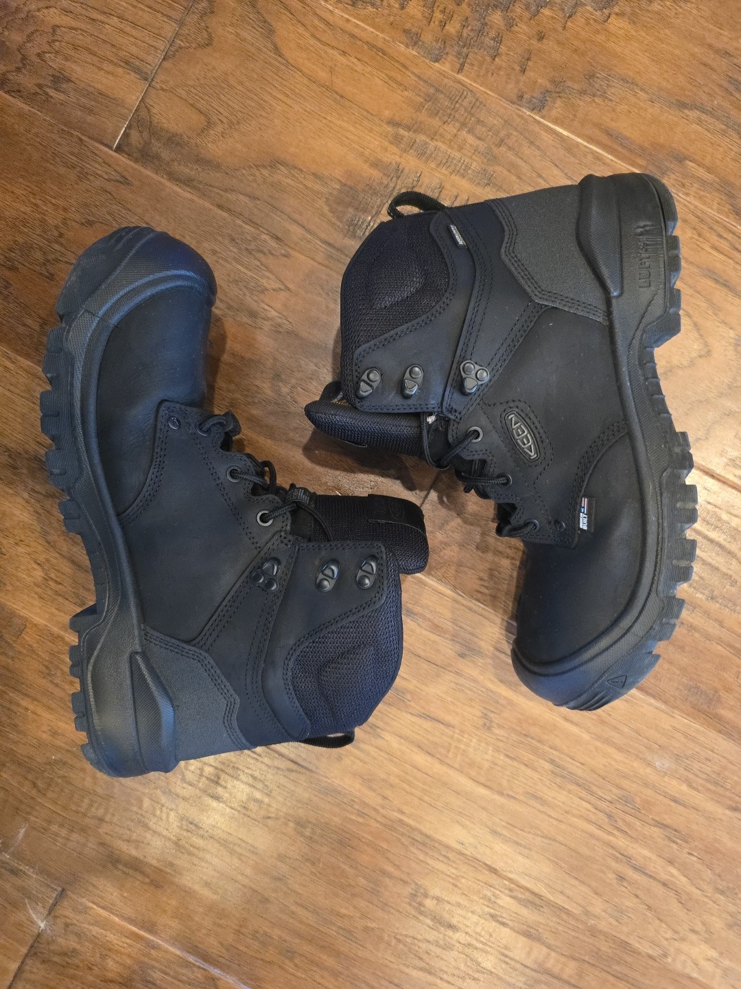 Stivali di sicurezza KEEN Utility da uomo Independence WP neri taglia 13