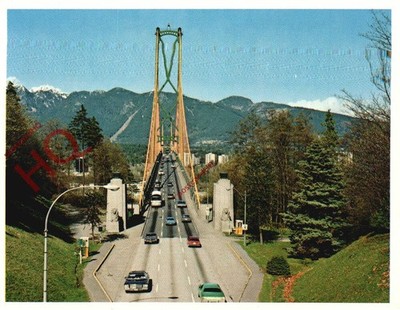Ansichtskarte>>Vancouver, Lions Gate Bridge