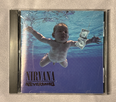 Nirvana Nevermind CD 1991 DGC Geffen Grunge Alternative Rock Album