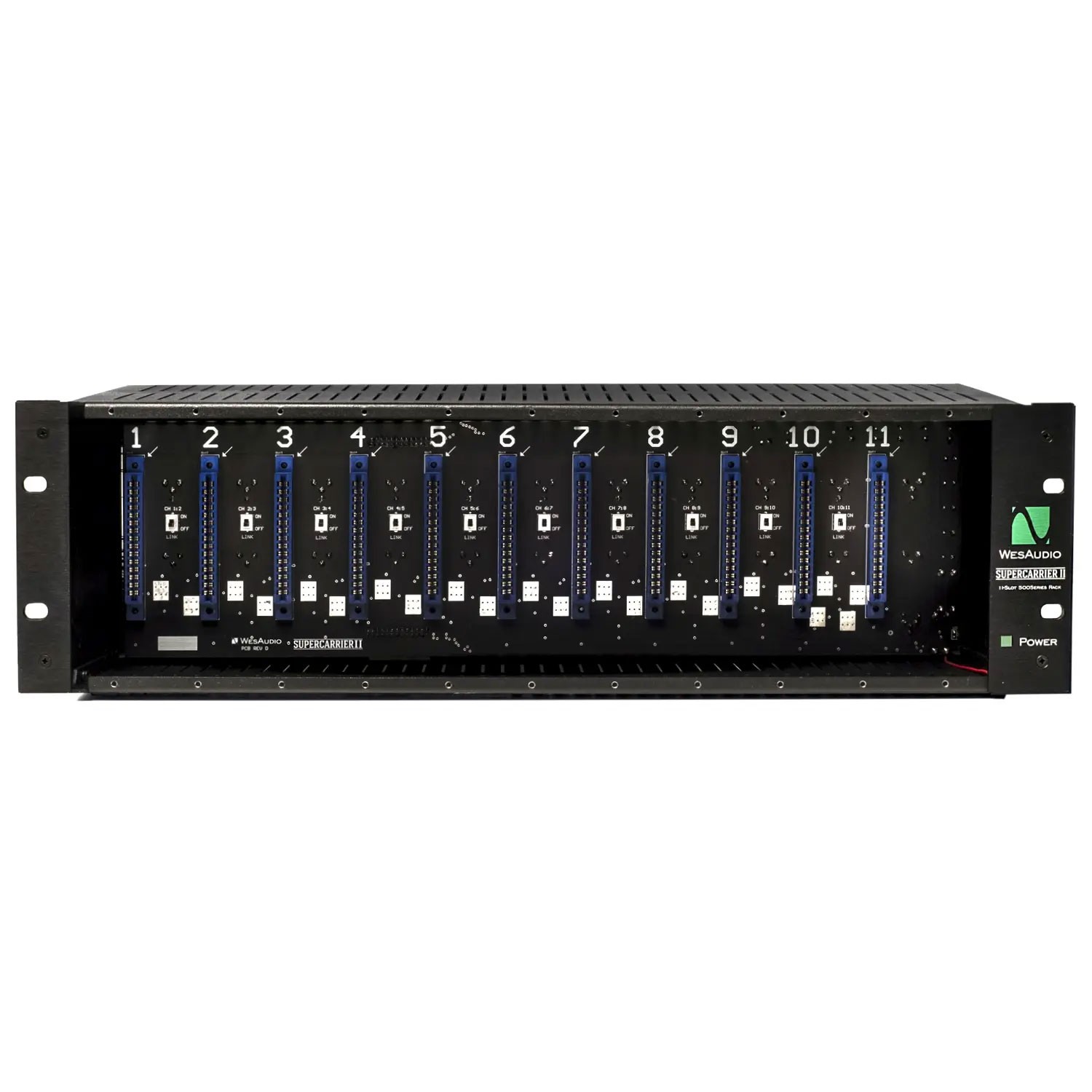 11-слотный блок питания для стойки WesAudio Supercarrier II серии 500 3U 19 для монтажа в стойку 146190₽