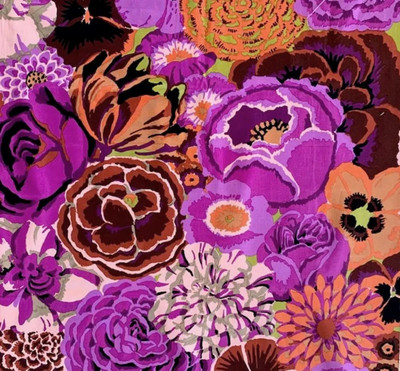 Kaffe Fassett BEKAH PLUM GP69  12  X WOF  original issue
