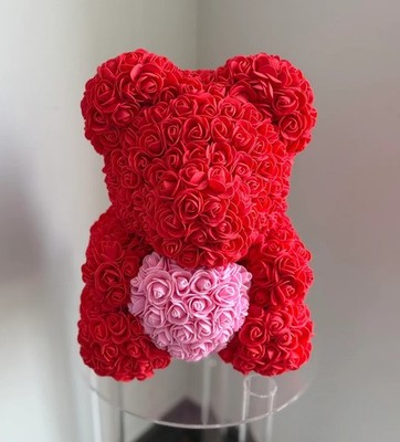 Floral Foam Flower Rose Teddy Bear Romantic Valentine's Day Gift USA SELLER