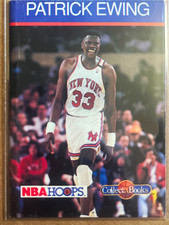 NBA Hoops Patrick Ewing #33 New York Knicks NBA Hoops Collect-A-Books Base
