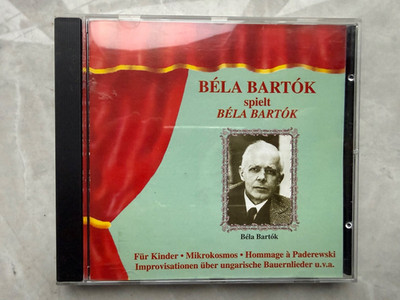 Musik CD Bela Bartok spielt Bela Bartok ZYX Music 1996