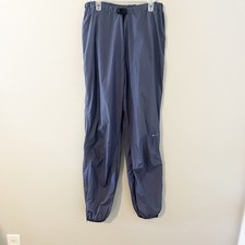 Vintage Nike ACG Pants Womens Medium Blue Windbreaker Track Hiking Gorpcore