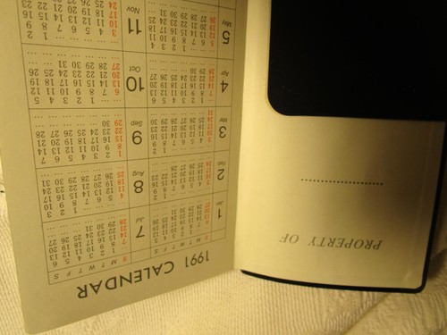 1991 Nikon Professional Services NPS-Calendar/Name/Address-Camera Co. - Picture 3 of 3