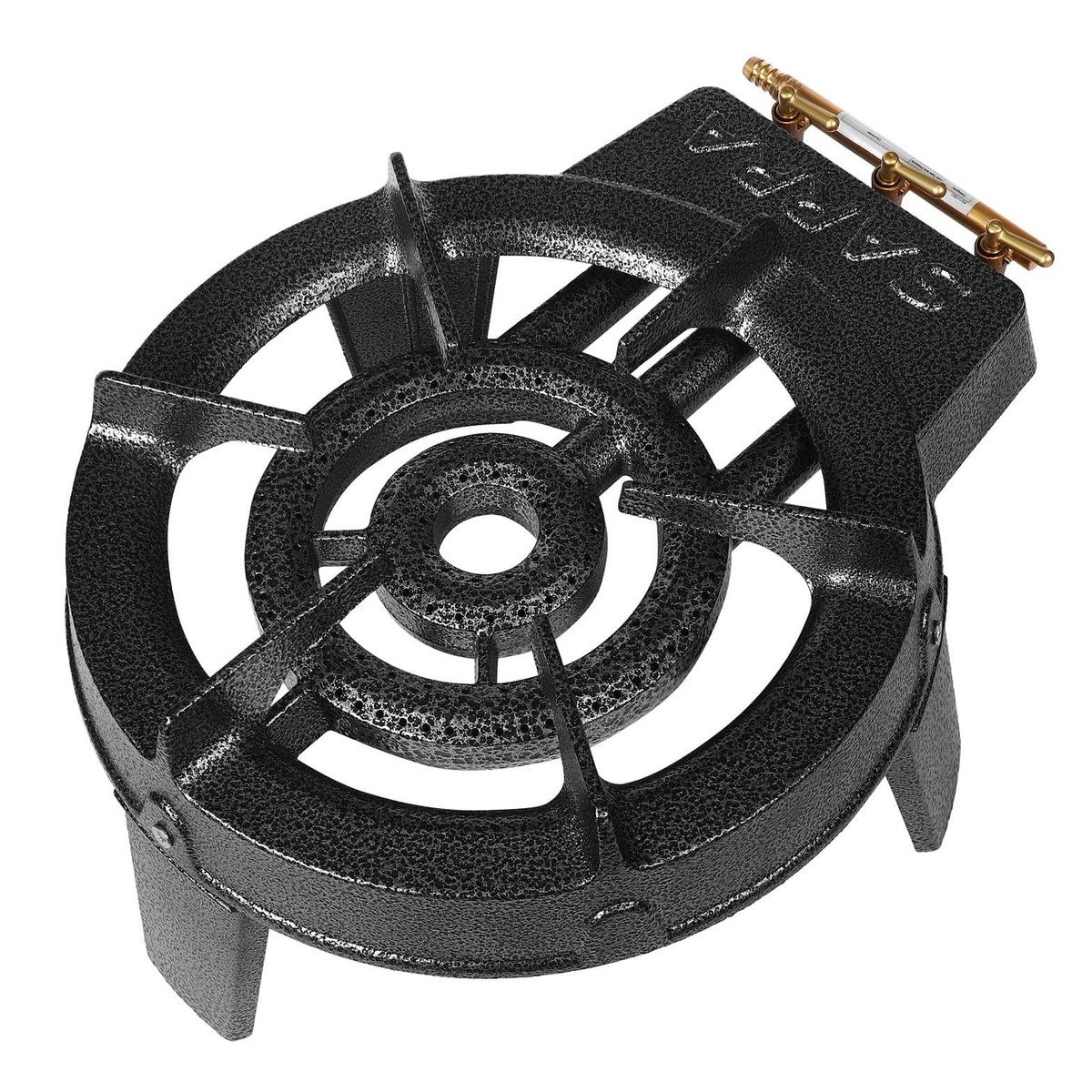 Fornello A Gas A 3 Fuochi 4100W Bruciatori In Ghisa Coperchio Piano Di - Foto 2