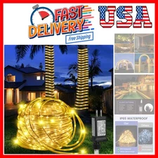 New Rope Lights, 100FT 300 LED Connectable Rope Lights, Waterproof Tube Light...
