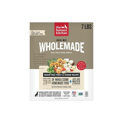 The Honest Kitchen Human Grade Wholemade  Dehydrated Grain Free Fruit & Ve