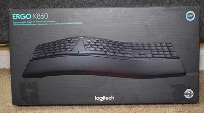 Logitech ERGO K860 Wireless Ergonomic Keyboard - Compatible with Windows / Mac