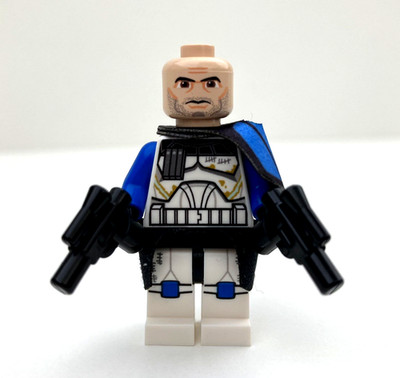 *NEW* REAL LEGO Starwars Phase 2 Captain Rex Minifigure Clone 75012 Alternative