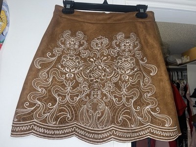 denim Skirt Women s Size S Waist 14 Length 17.5 Bottom Width 23.5