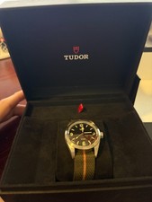 2025 Brand New - Tudor Ranger Mens Stainless Steel Black Dial Watch Fabric 79950 4