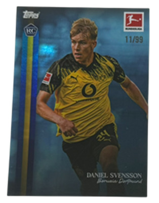 2025-26 | Topps International Stars | Rookie | Daniel Svensson | /99 | Dortmund
