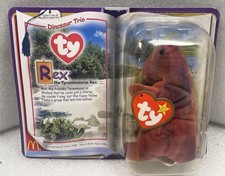 McDonald  s Ty Teenie Beanie Babies Rex In Original Packaging 2000