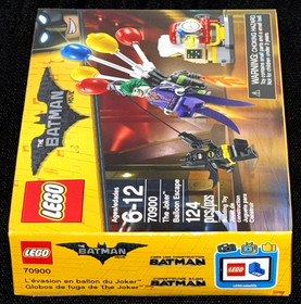 NEW SEALED! LEGO BATMAN MOVIE 70900 - THE JOKER BALLOON ESCAPE