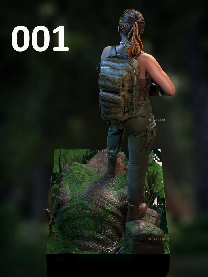 Scarlett Gunner 1/8 1/6 3D Print Model Kit Unpainted Unassembled 3 Ver NSFW - Image 2 of 4