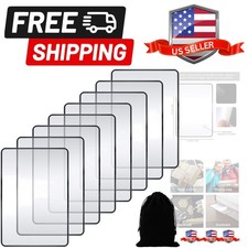 3X Page Magnifier 7 x 4.7 Inch Magnifying Sheet Fresnel Lens Page Magnifying ...