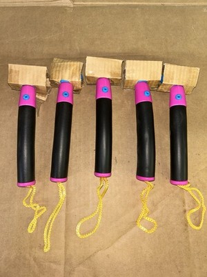 (5)Vintage 1987 COLECO Jamball Outdoor Action Game  Jam-Grips  Replacement Parts