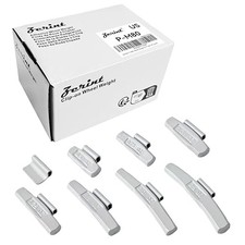 Wheel Weight Kit P Style Grey 80 pcs/kit: 1/4 oz, 1/2 oz, 3/4 oz, 1 oz 15 P-M80