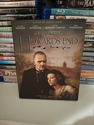 Howards End Blu-ray Cohen Film Media Anthony Hopkins OOP