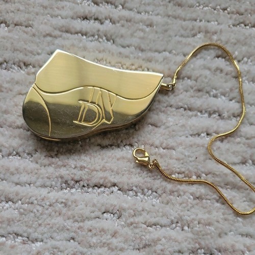 VINTAGE Christian Dior MY DIOR Saddle Lipstick Compact #450 + brush RARE EUC