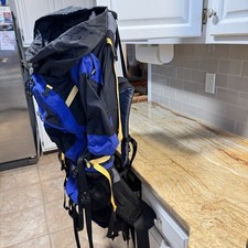 Kelty Redcloud 5400 Reflex Internal Frame Backpack Blue Black Pack Hiking Camp