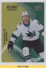 2022-23 Upper Deck Allure Color Flow Yellow Green Adam Raska #SF-23 READ 2ti