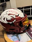 Patrick Mahomes Signed Ripped Speed Flex Beckett Certified With Mirror Visor