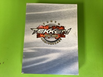 Tekken 10th Anniversary 1995-2005 Folding Case w/ Slipcover No Games Box Only