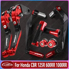 1Set Leve Freno Frizione Manopole M8 Supporto Scorrevole Vite per Honda CBR 125R 600RR