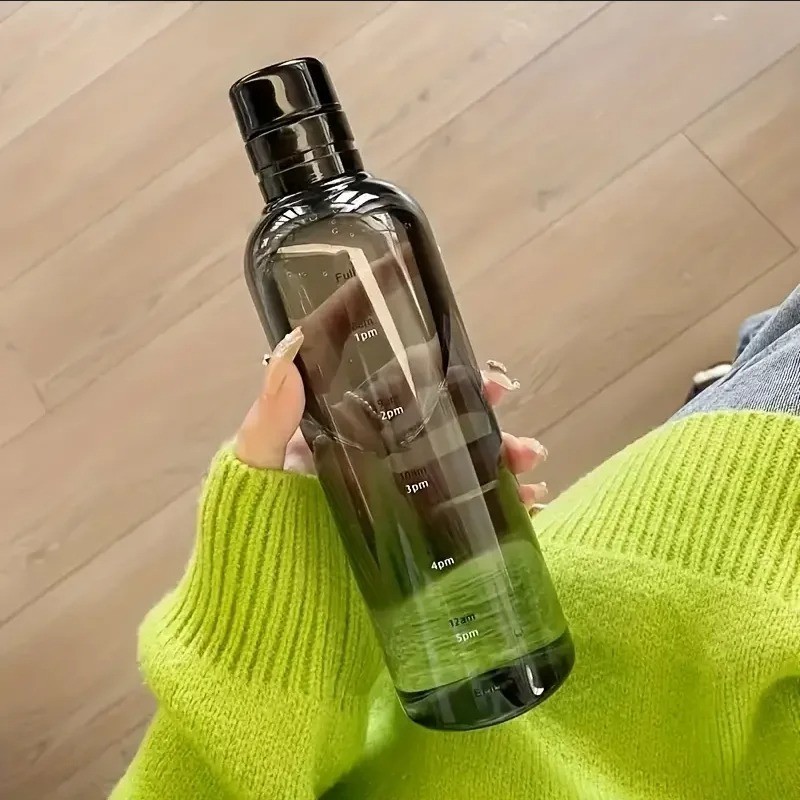 With Time Scale Fitness Hydration Bottle