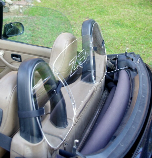  Z3 WIND WINDSCHOTT DEFLECTOR CLEAR STANDARD ROLL BARS eBay