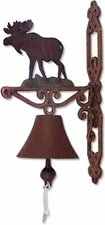 Sunset Vista Designs Wilderness Wonders Moose Bell, 14-Inch Tall,Wind Chimes
