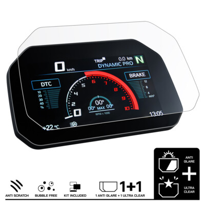 BMW F800GS/F900GS (ADV) 2024- Screen Protector 1 x Ultra Clear & 1