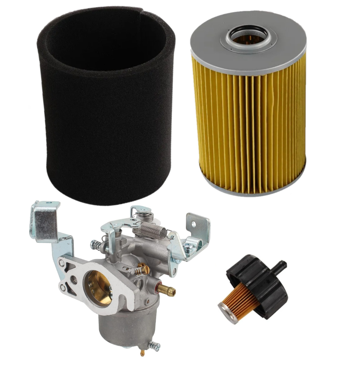 Cart Tune Up Kit Air Filter Carburetor Fits Yamaha G2 G9 G11 1984 - 1994