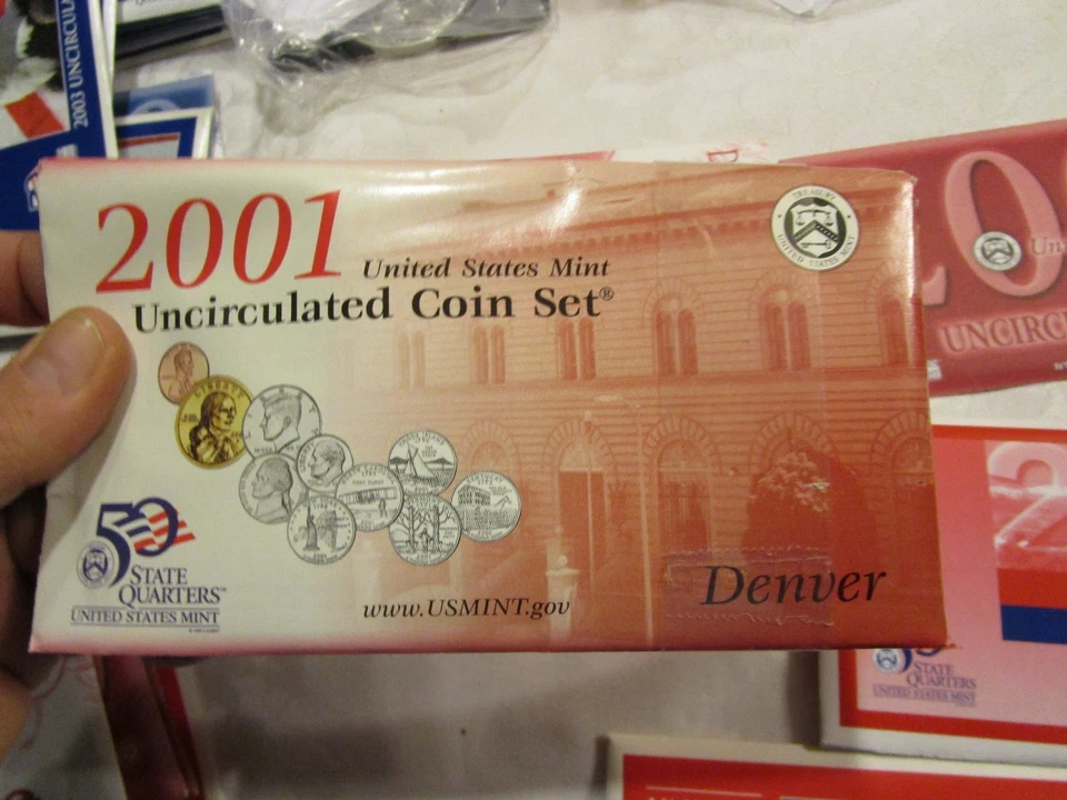 1999 - 2003 US United states Coin Sets state quarters Denver - EZR - Image 4 of 4