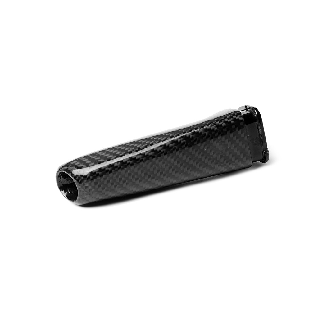 Carbon Fiber Handbrake Handle Cover Trim For BMW E60, E63, E83, E84 & More – Stick-On