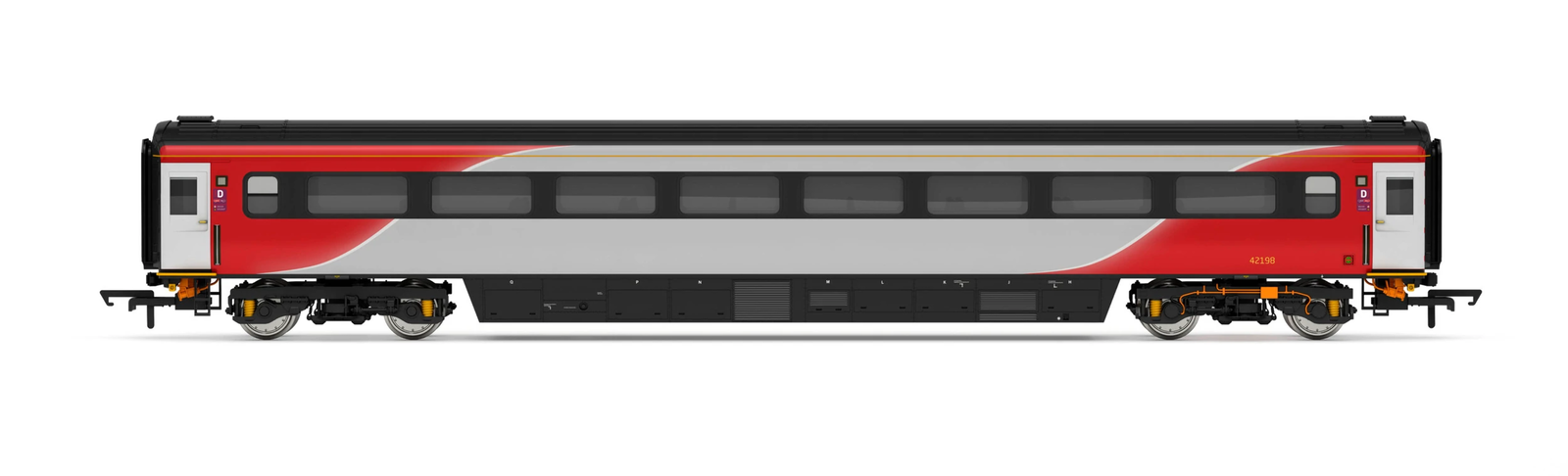 Hornby R40249B OO Gauge LNER, Mk3 Trailer Standard Coach, 42240 - Era 10