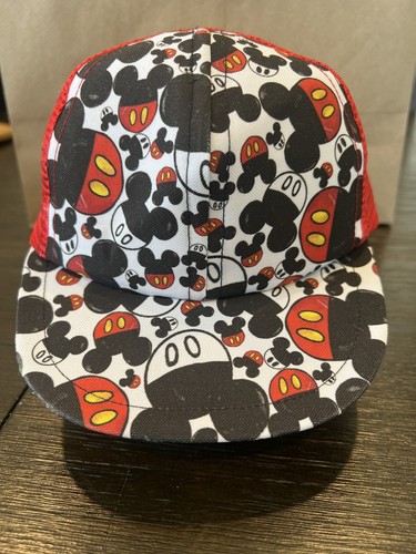 George Hats Mickey Trucker Hat Toddler Red SnapBack - Picture 3 of 6