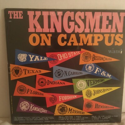 THE KINGSMEN LP ON CAMPUS ( SEALED ) | eBay