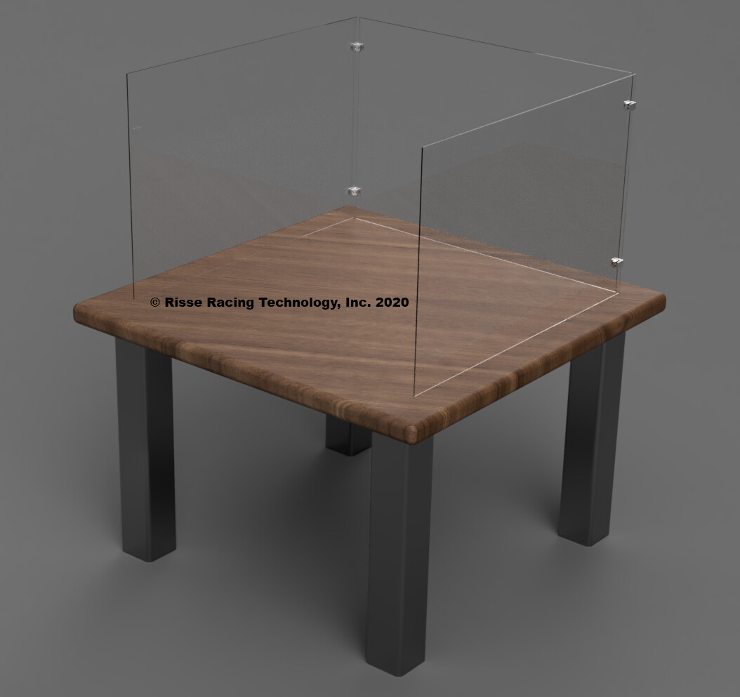 Sneeze Guard DIY Plexiglass Clamps 4 pieces eBay