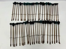 Lot Vtg Salvaged Automated AEO Harp Xylophone  Hammers Wood Action Arms As Is