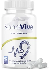 Sonovive Capsules Hearing Supplement Sonovia (60 Capsules)